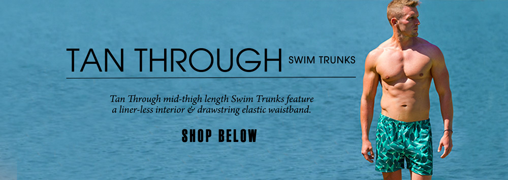tan through swim trunks banner